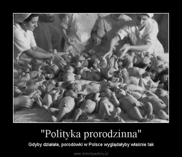 "Polityka prorodzinna" – Gdyby działała, porodówki w Polsce wyglądałyby właśnie tak 