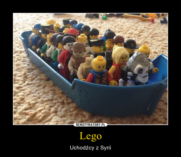 Lego – Uchodźcy z Syrii 