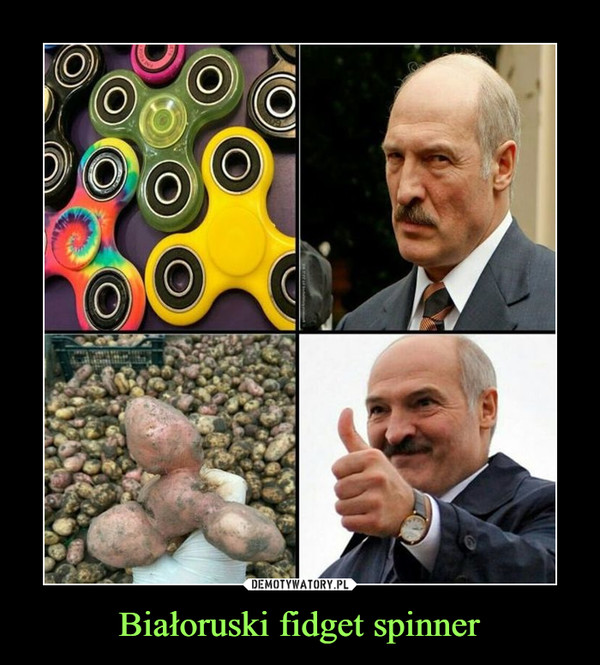 Białoruski fidget spinner