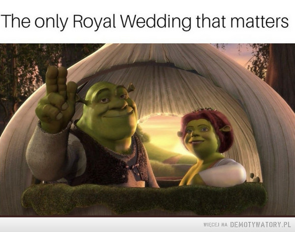 Piękni, zakochani, szczęśliwi. Po prostu jak w bajce... –  The only Royal Wedding that matters