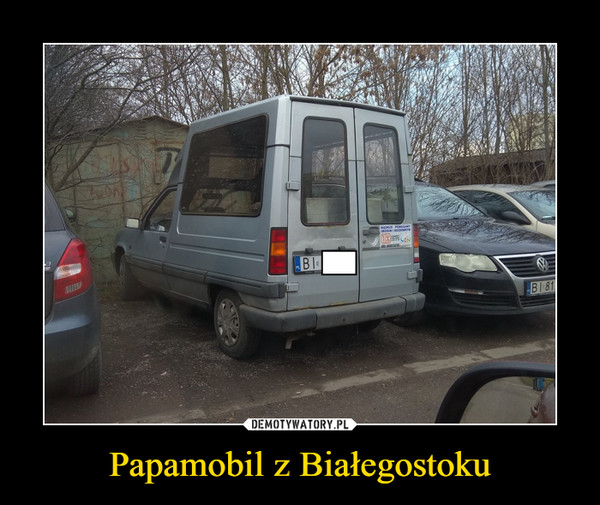 Papamobil z Białegostoku –  