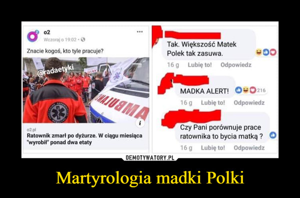 Martyrologia madki Polki –  