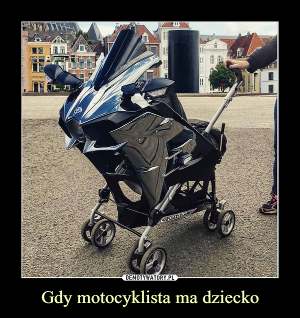 Gdy motocyklista ma dziecko –  