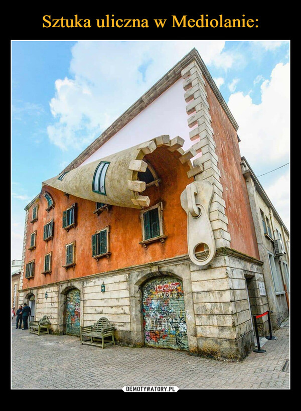 Sztuka uliczna w Mediolanie: