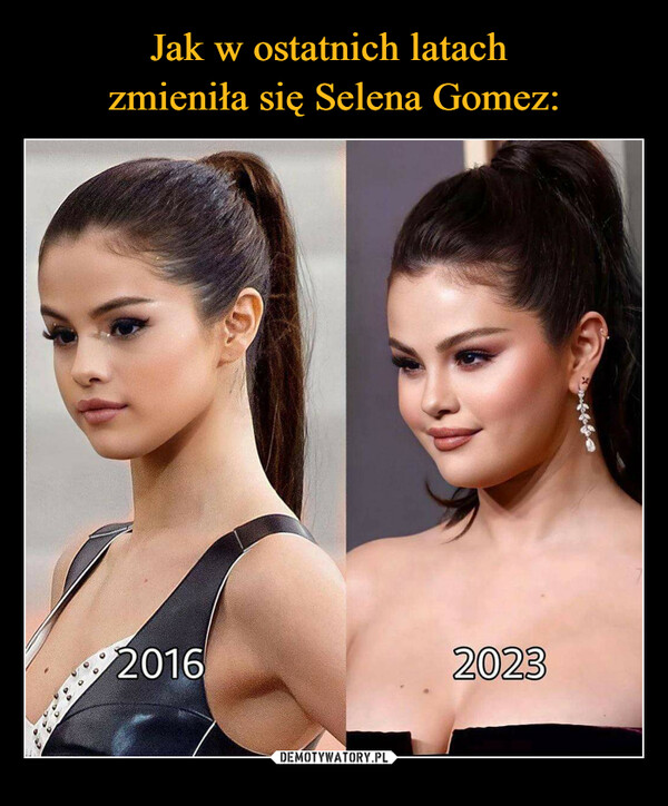 Jak w ostatnich latach 
zmieniła się Selena Gomez:
