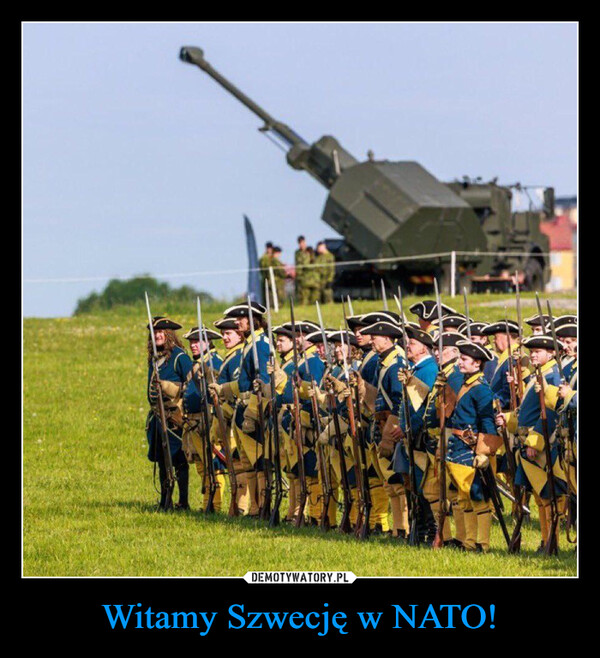 Witamy Szwecję w NATO! –  
